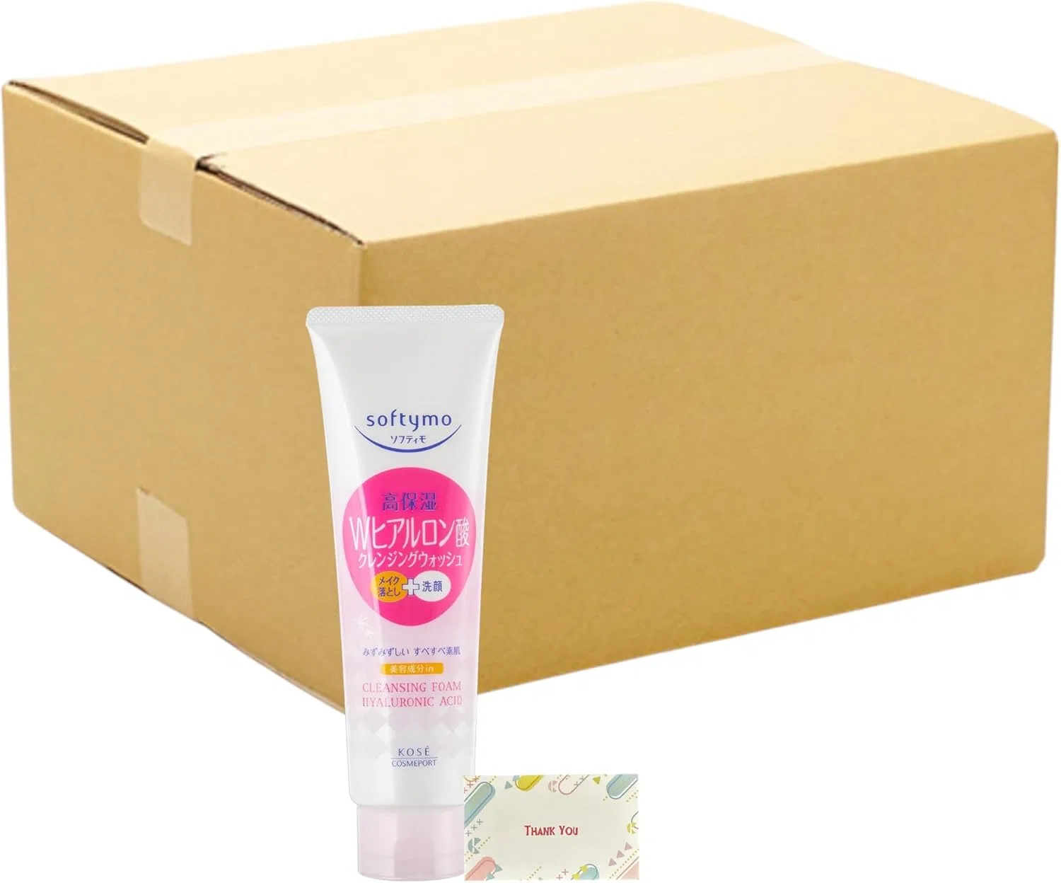 Набор для ухода за кожей Softymo Super Cleansing Wash HA Hyaluronic Acid, 190 г, 48 шт