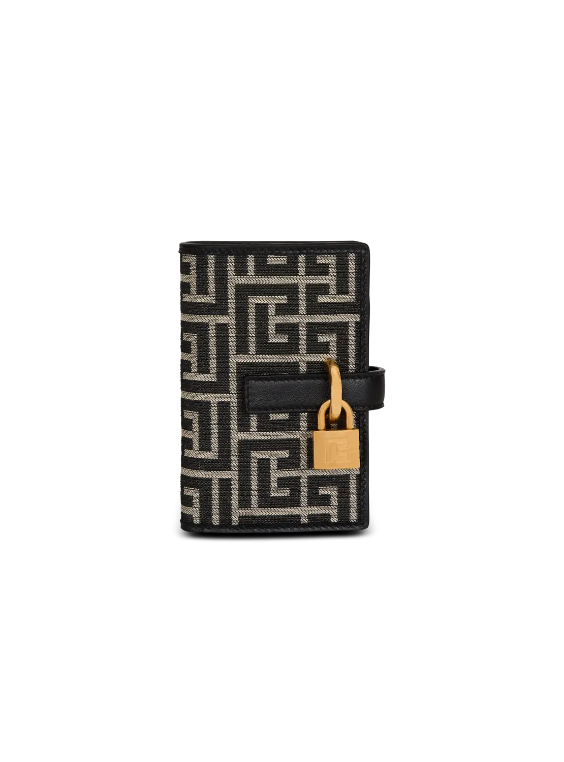 

Держатель для карт из жаккарда с монограммой Pulse Holder Balmain, черный