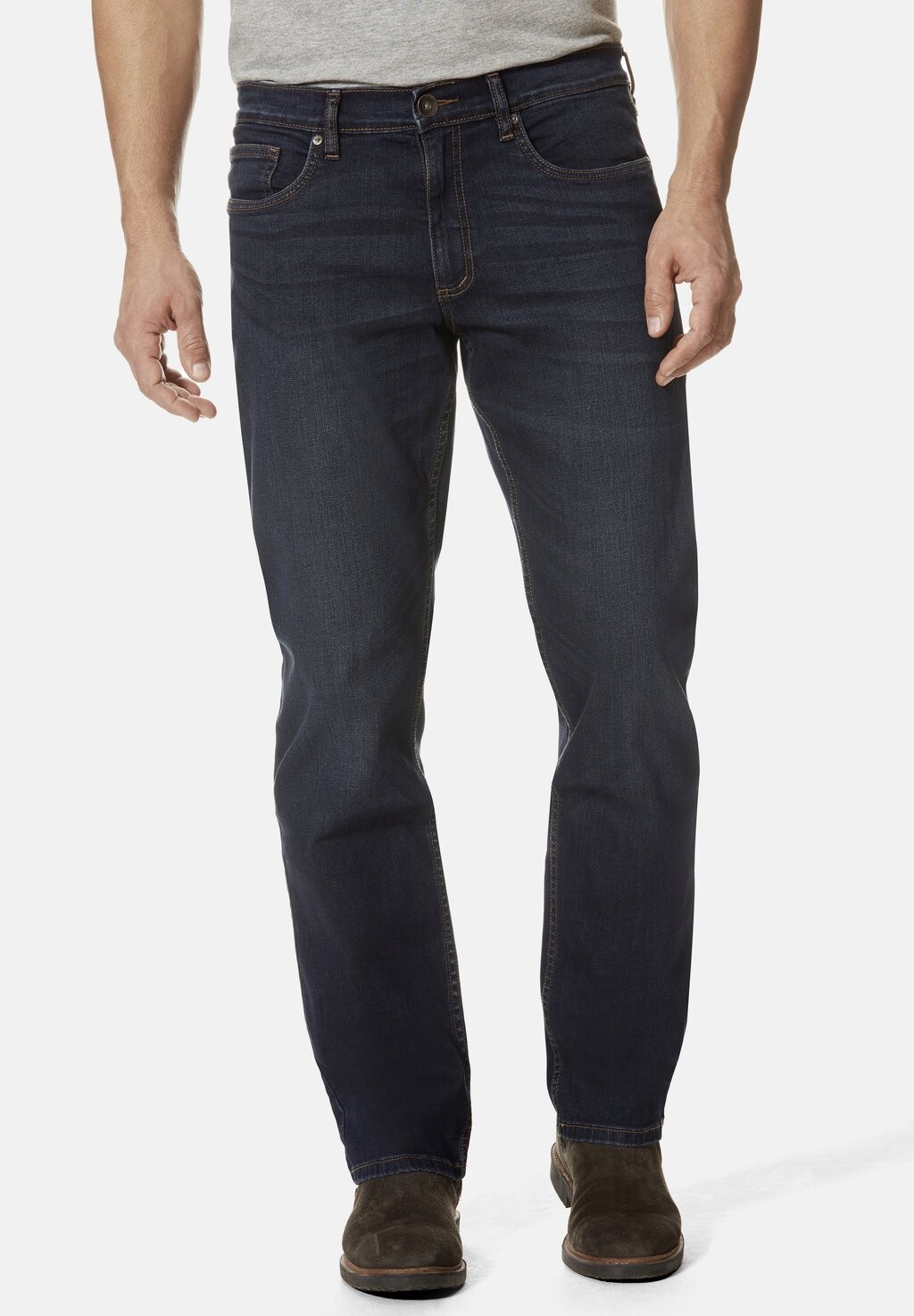 

Джинсы Straight Leg Stooker Men, цвет mid blue used