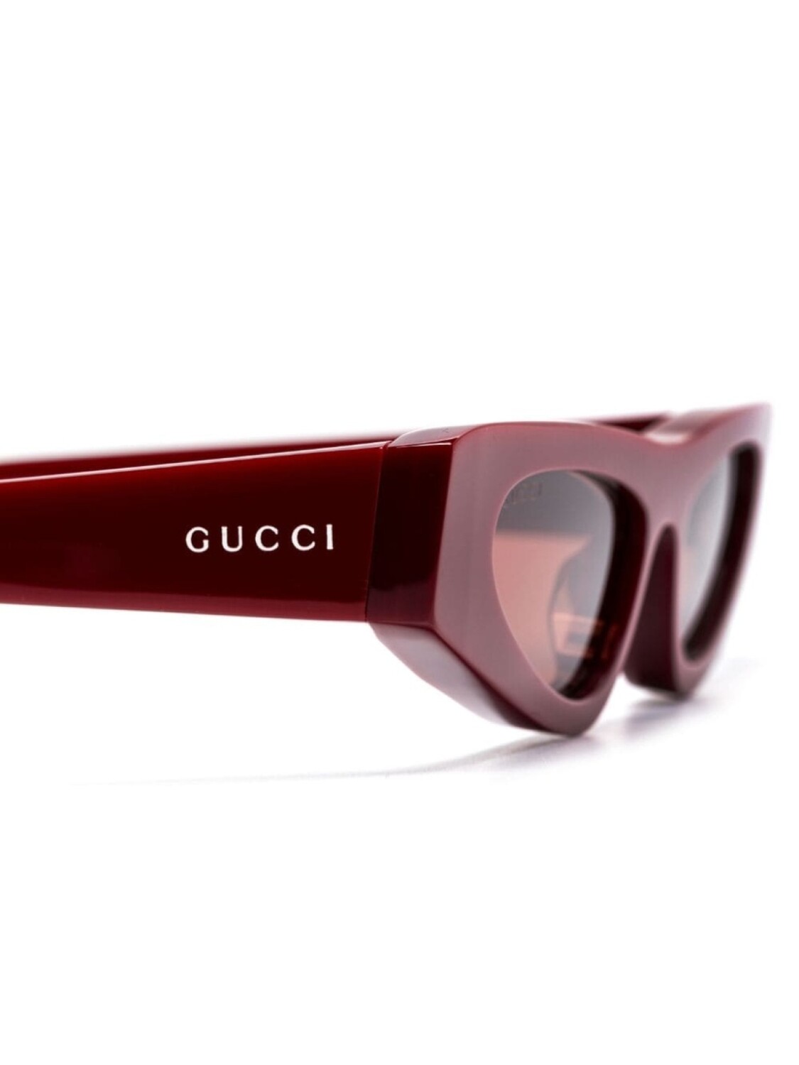 Gucci Eyewear Солнцезащитные очки Gucci WW Runway, красный — фото 3