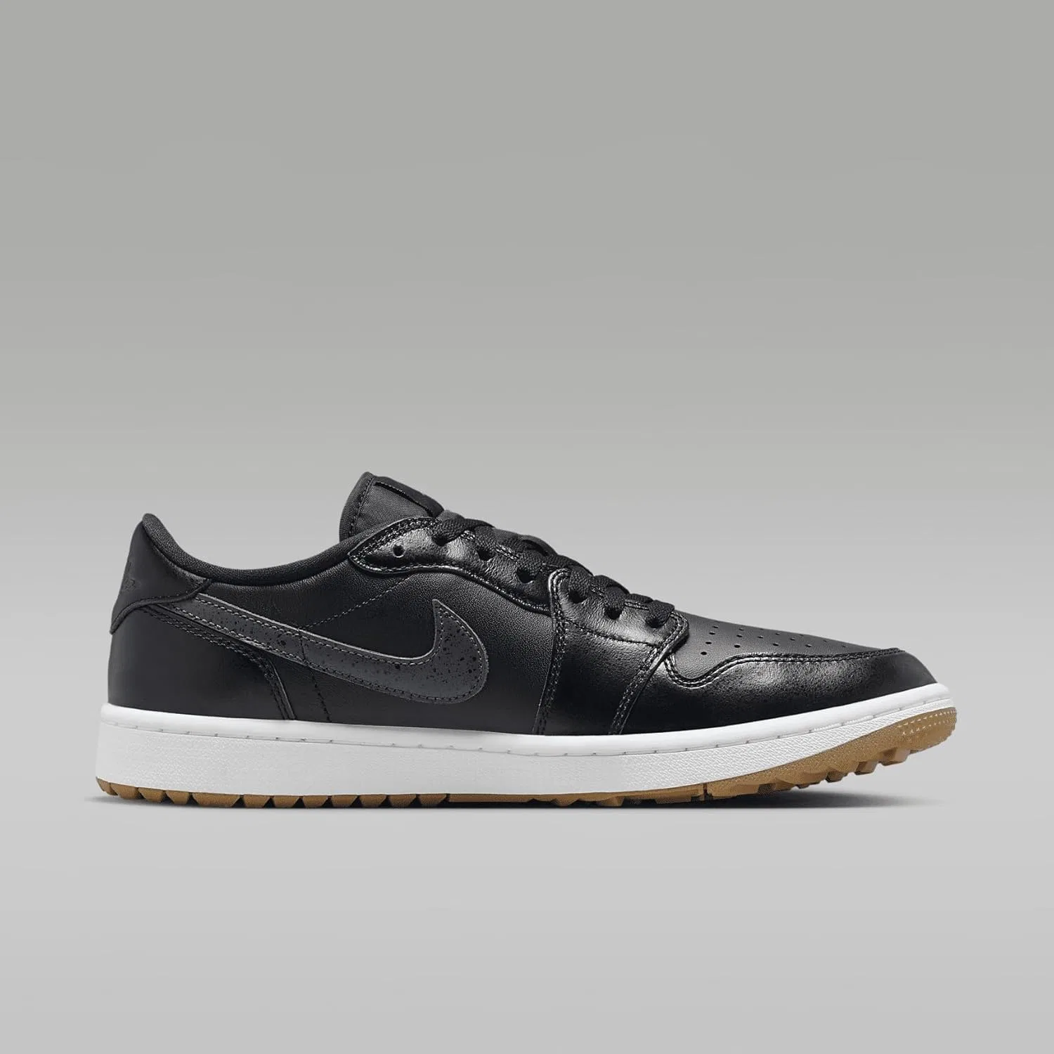 Nike Кроссовки для гольфа Air Jordan 1 Low G (DD9315-006, Wolf Grey/White/Gum Medium Brown/Iron Grey) — фото 3