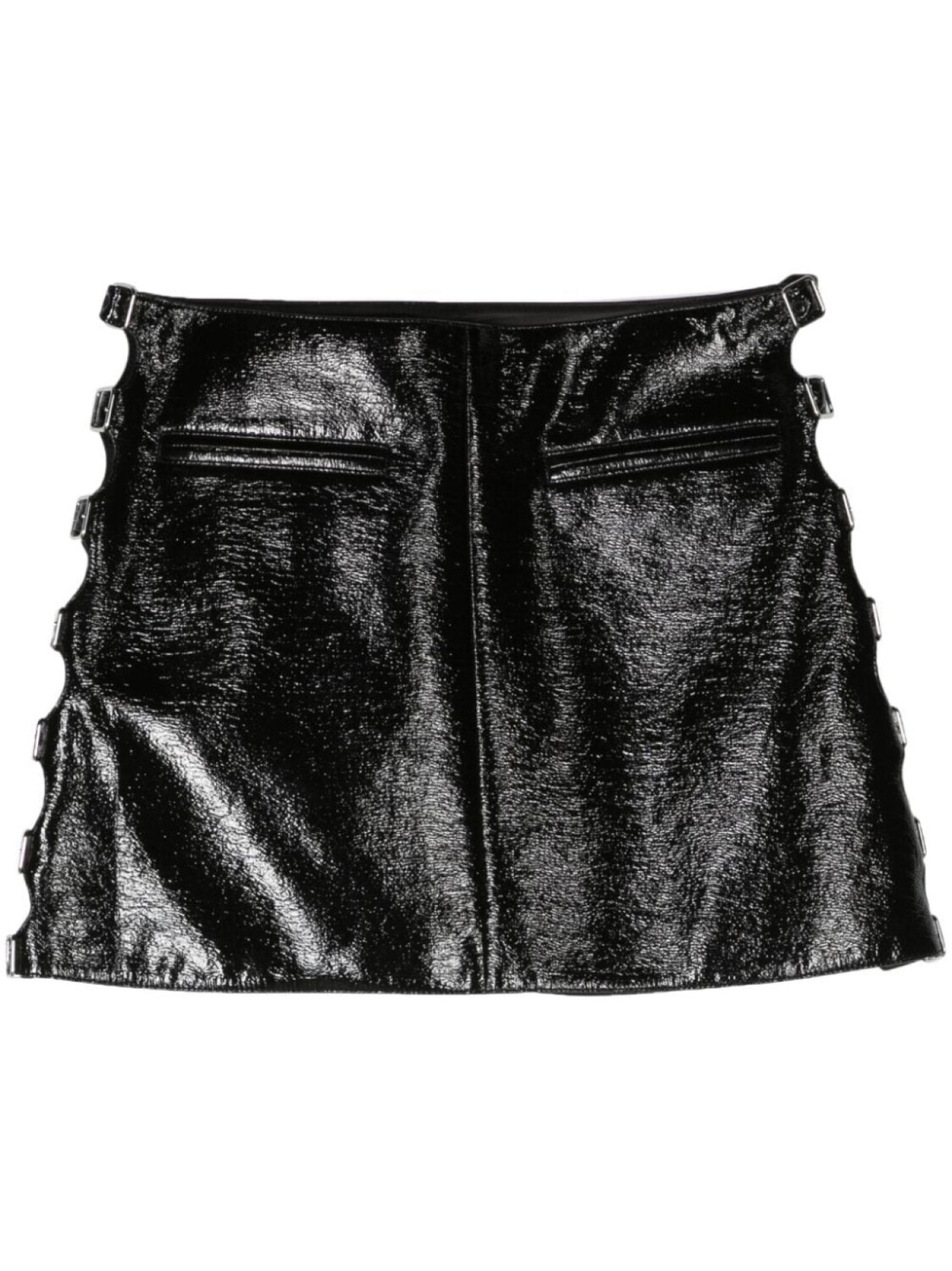 

Юбка мини Multi Sangle Courrèges, черный