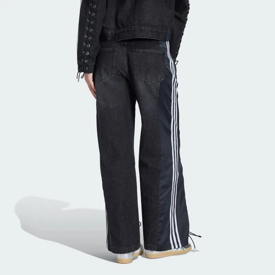 Джинсовые брюки с завязками Originals KS3878 adidas, Черный — фото 2