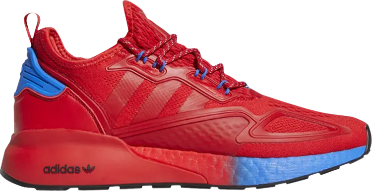 

Кроссовки Adidas ZX 2K Boost 'Red Blue Gradient', красный