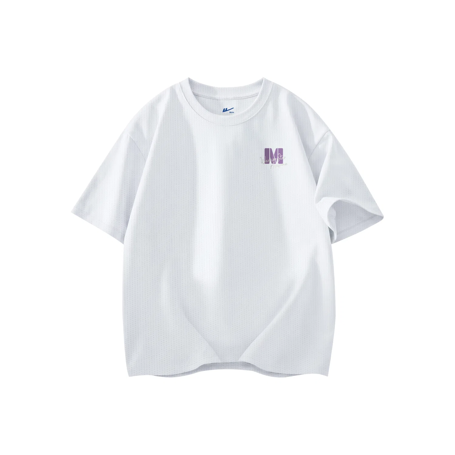 Футболка детская с коротким рукавом, Ice Silk Mesh Breathable White, WARRIOR