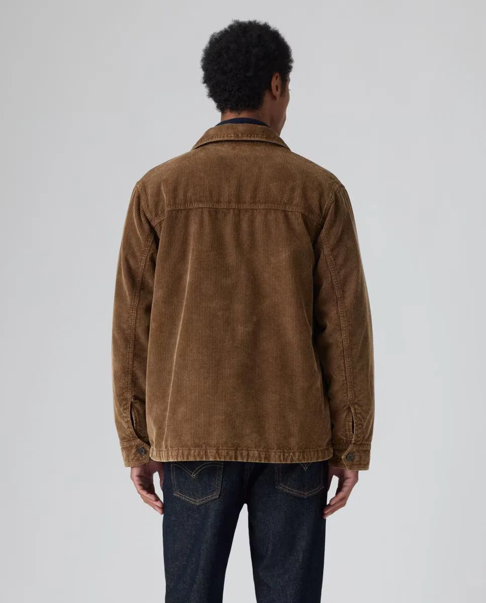 Мужская куртка из вельвета, Levi's, коричневый — фото 2