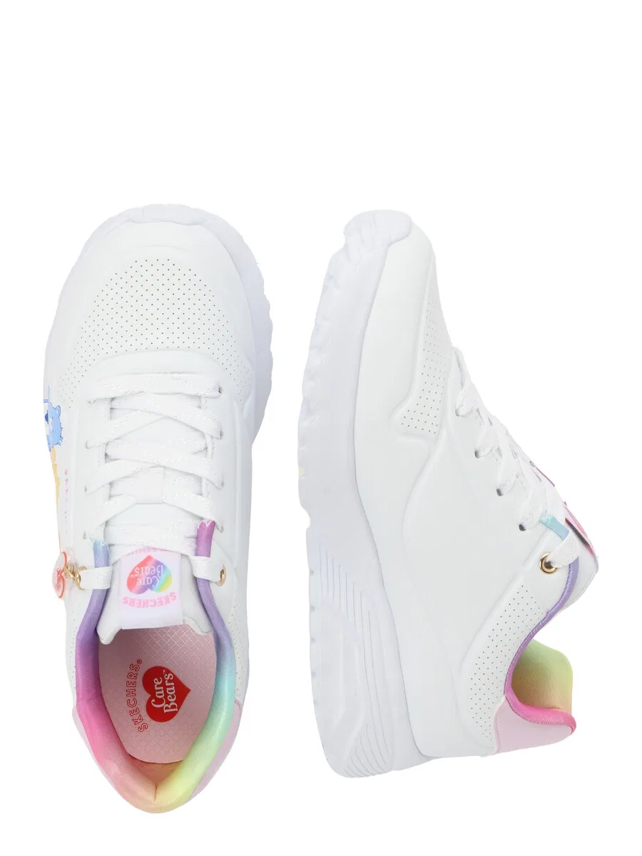 Кроссовки SKECHERS 'UNO LITE - CARE BEARS BFFS' белого цвета — фото 2