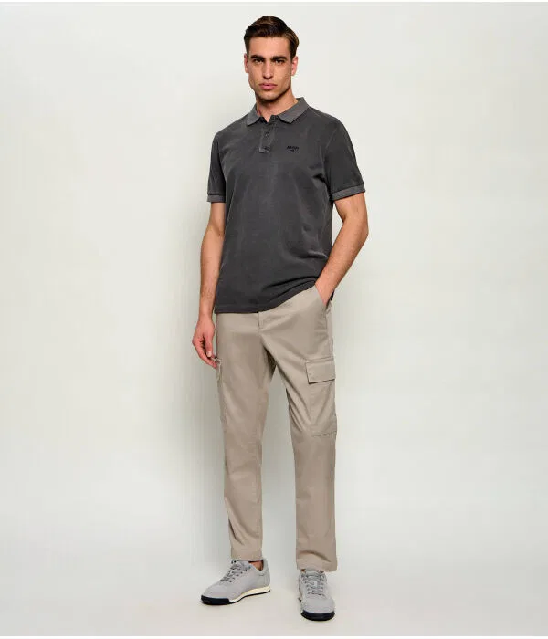 Мужские брюки-карго Slim Fit Calvin Klein, бежевый — фото 2