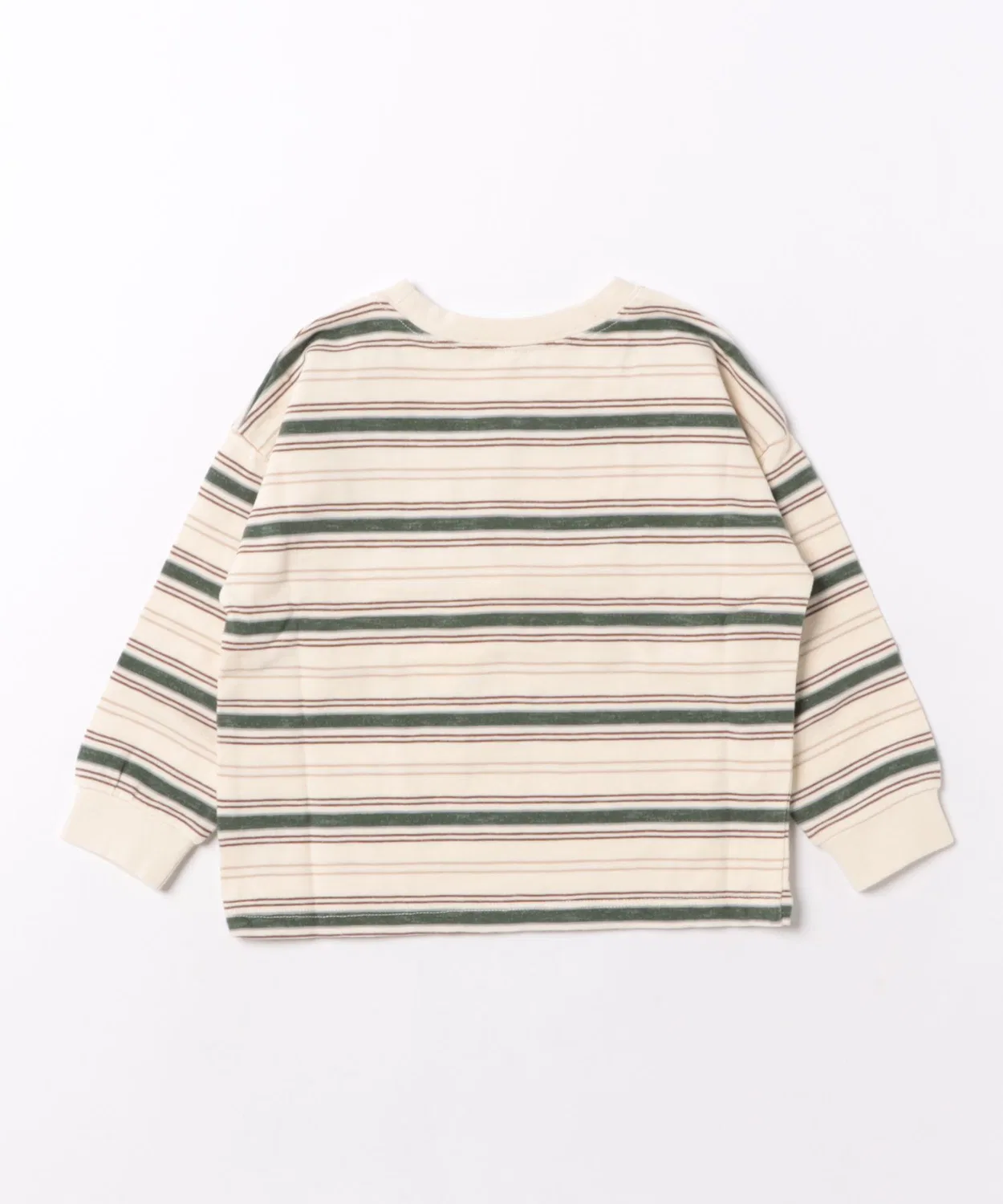 Sunny branch Детская футболка с длинным рукавомс нагрудным карманом Relaxed Long Sleeve Tee Rylee + Cru, Beige — фото 2