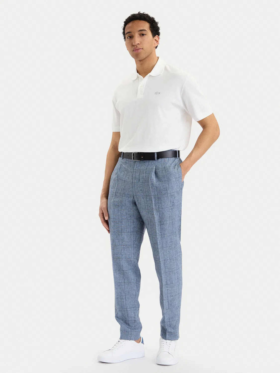 Мужские брюки стандартного кроя Smart Tommy Hilfiger, темно-синий — фото 2