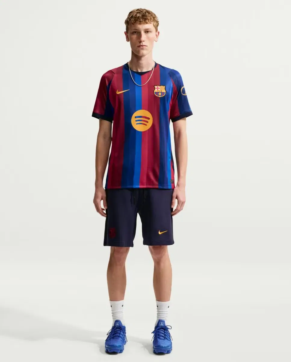 Мужская футболка FC Barcelona 2026-2027 Stadium Dri-FIT Nike, Красный