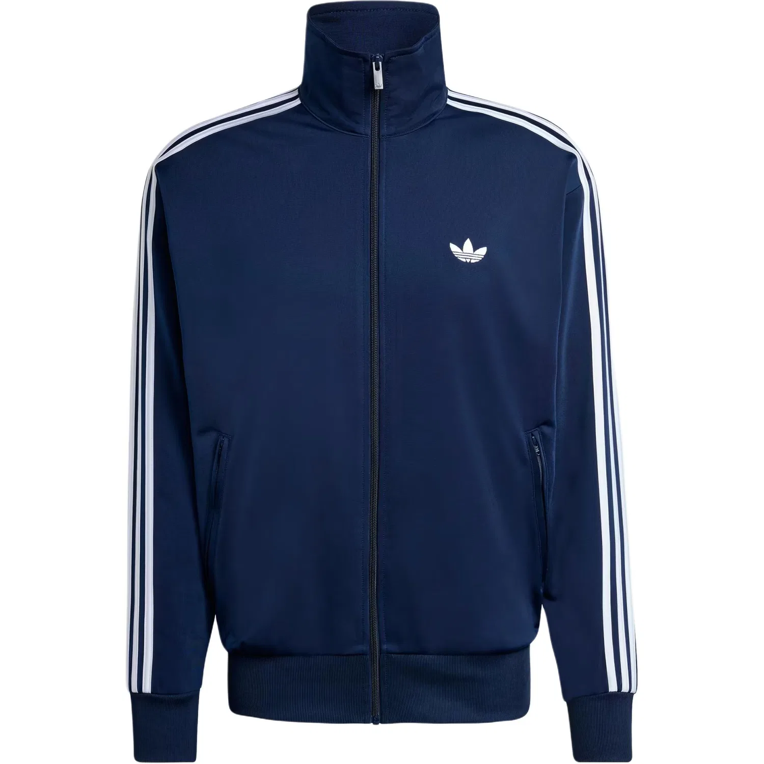 Мужская куртка с воротником-стойкой Dark Night Indigo Firebird Jackets Adidas Originals, Dark Night Indigo