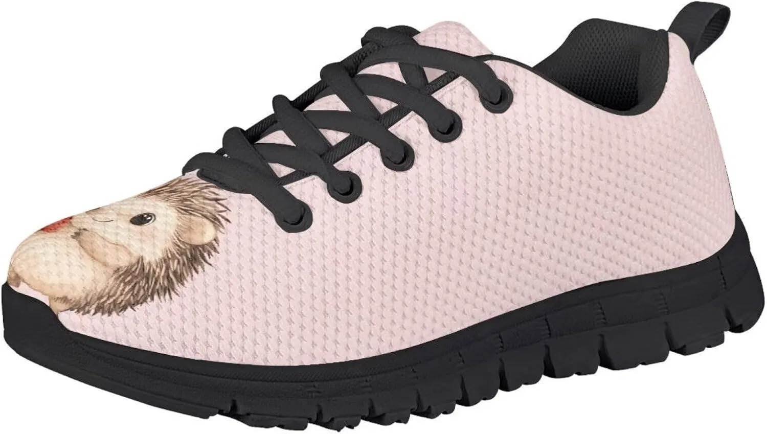 Детские кроссовки для девочек с дышащим верхом Mumeson, Hedgehog Strawberry — фото 4