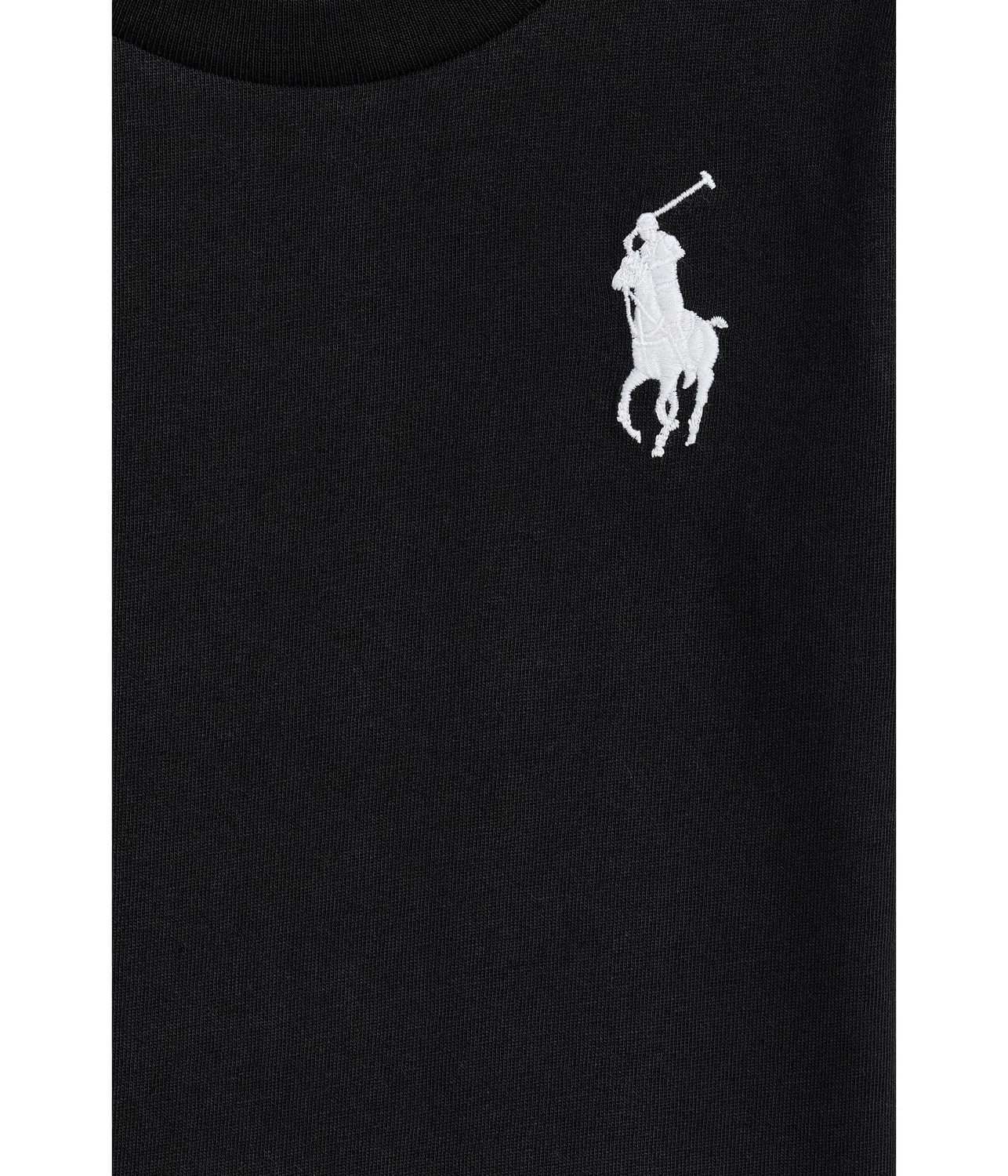 Футболка Big Pony из хлопкового трикотажа (для младенцев) Polo Ralph Lauren Kids, Polo Black — фото 3