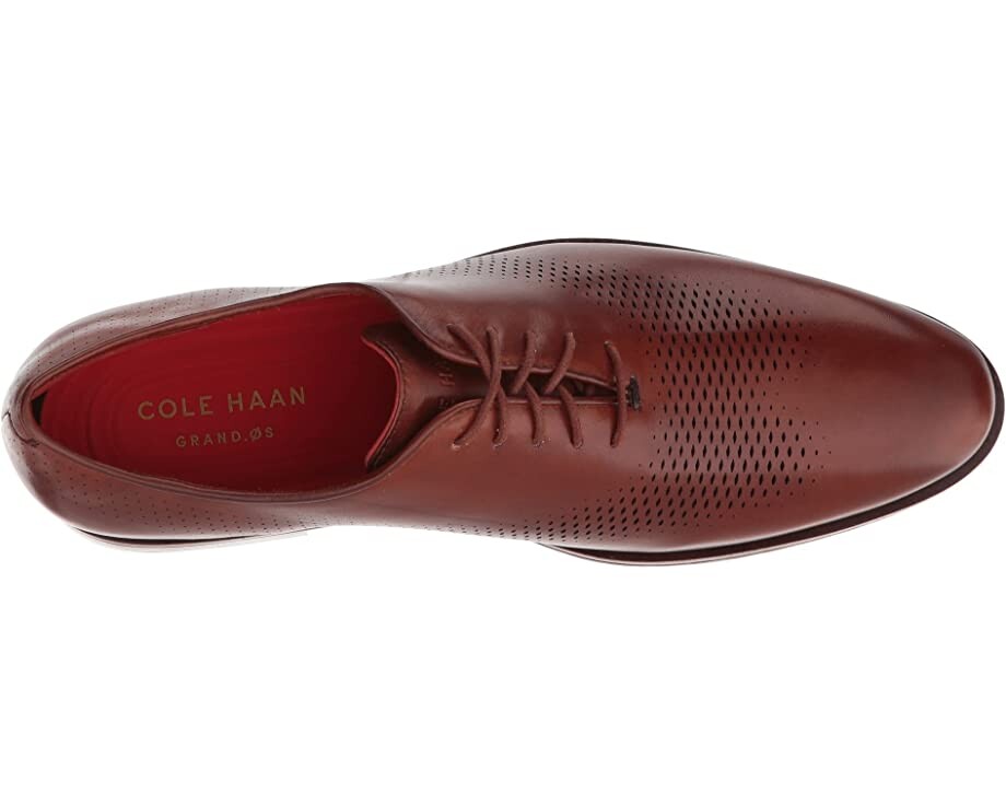 Оксфорды Washington Grand Laser Wing Oxford Cole Haan, британская энергия загара — фото 3