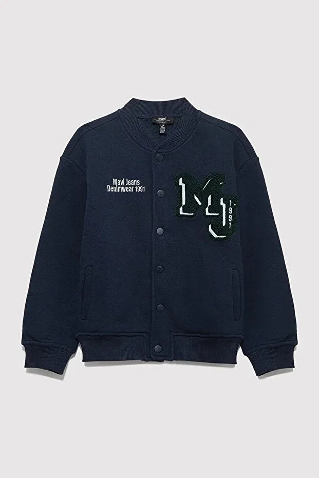 Детская куртка для мальчиков с принтом Mavi, Navy Blue — фото 4