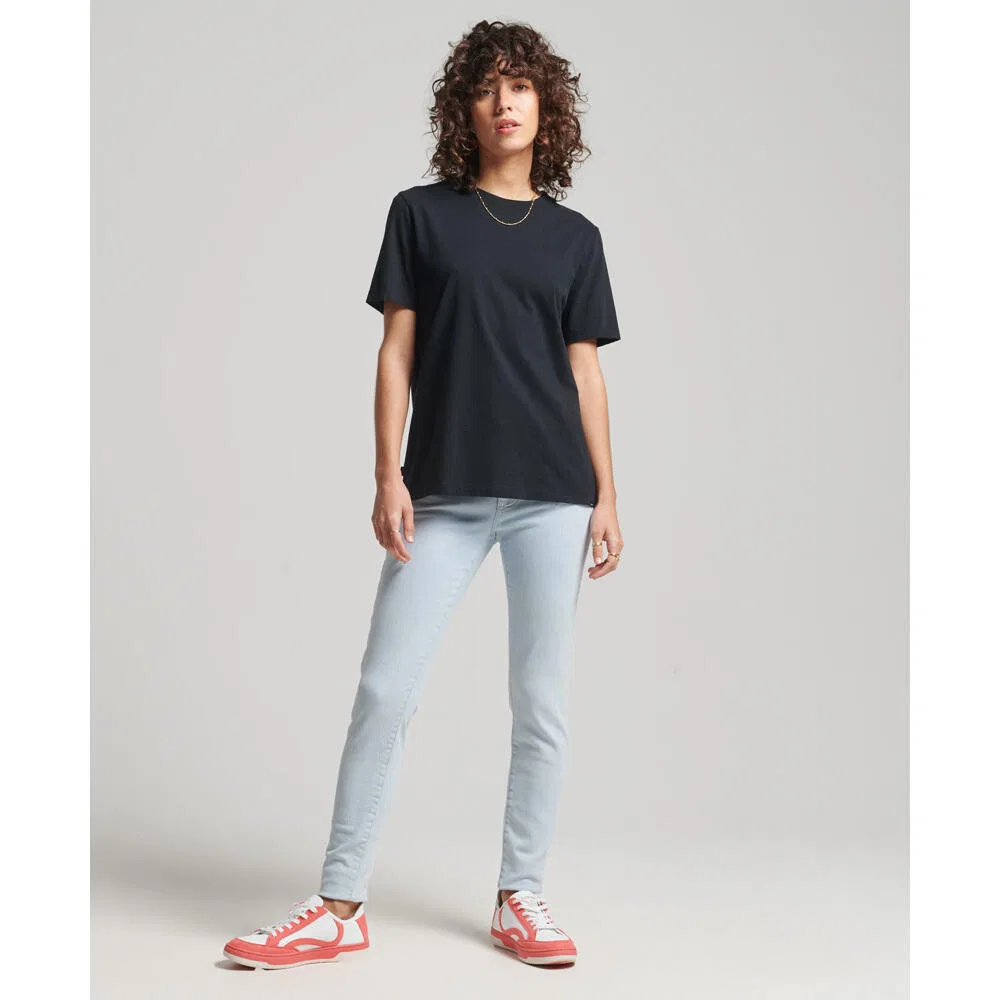 Мужская хлопковая футболка Vintage Logo Superdry, Schwarz — фото 2