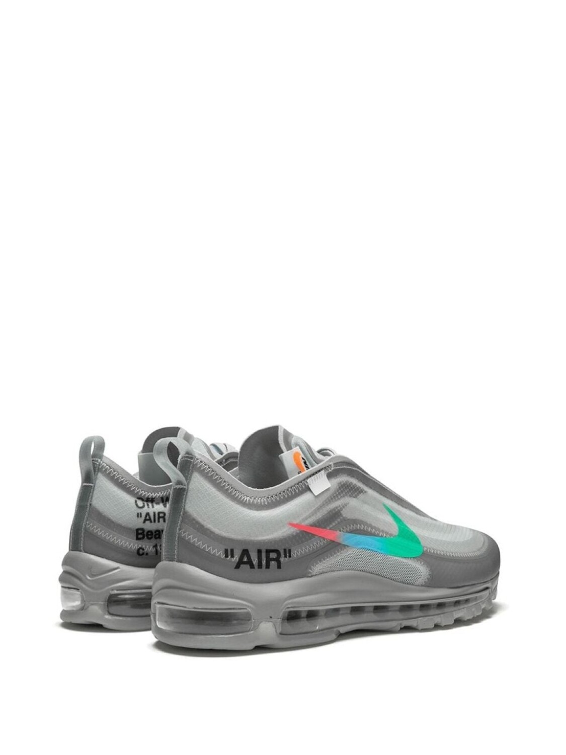 Кроссовки The 10: Air Max 97 OG Nike X Off-White, серый — фото 3