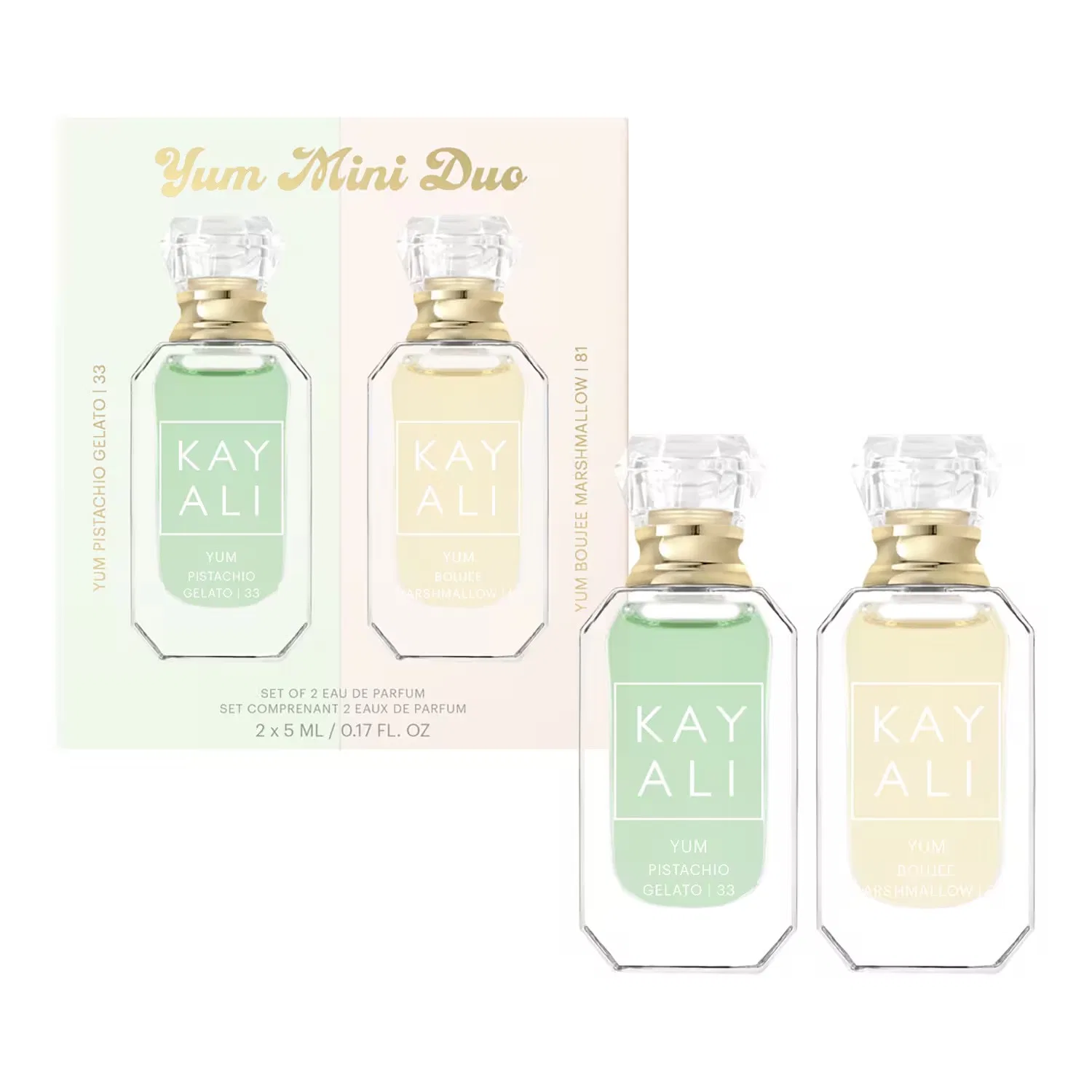 Набор мини-парфюмов Yum Mini Duo KAYALI, 2 x 5 мл