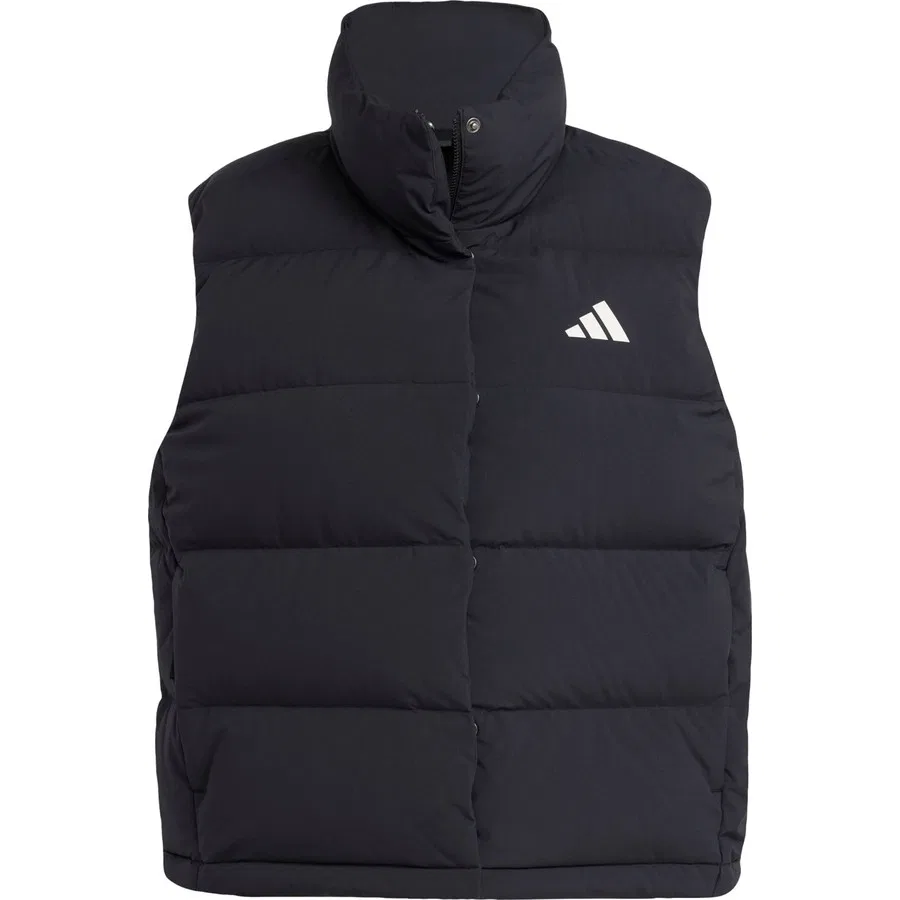 Утепленный жилет Helionic CLIMAWARM Relaxed Down, adidas, Черный — фото 3