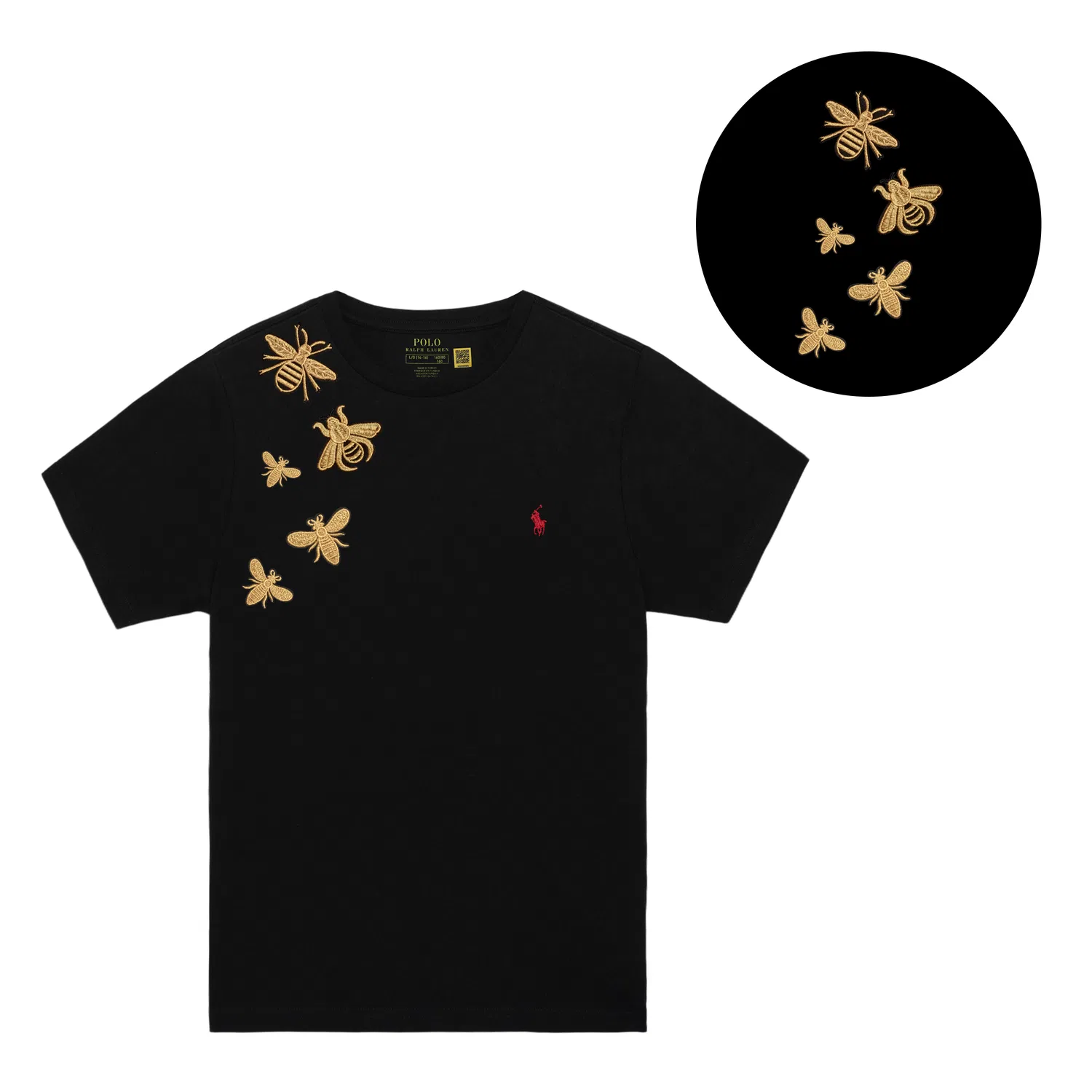 Футболка с круглым вырезом, Kids, Polo Ralph Lauren, Bee Formation — фото 4
