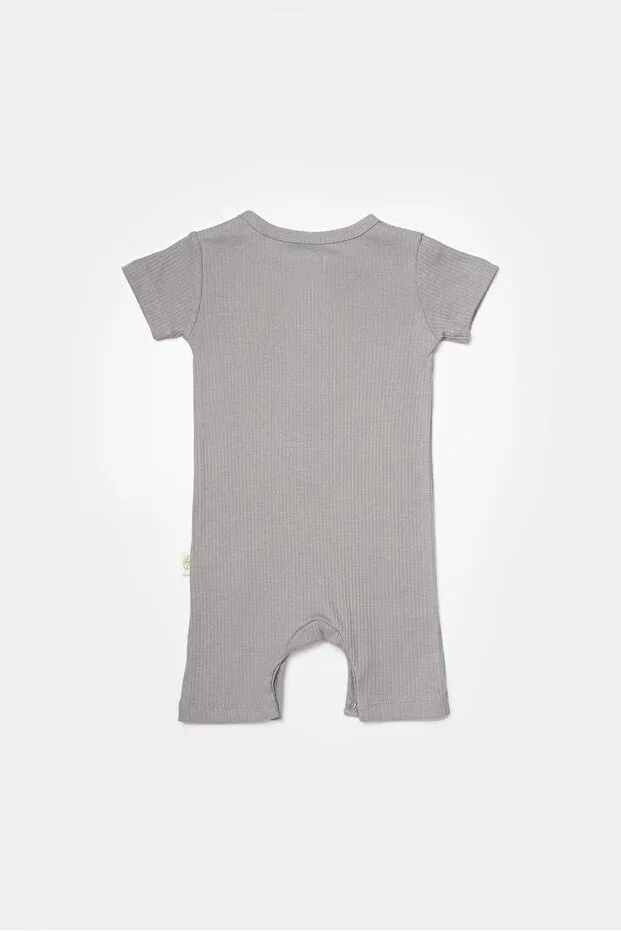 Детское боди-комбинезон для девочек хлопковый Babycosy, Blue — фото 4