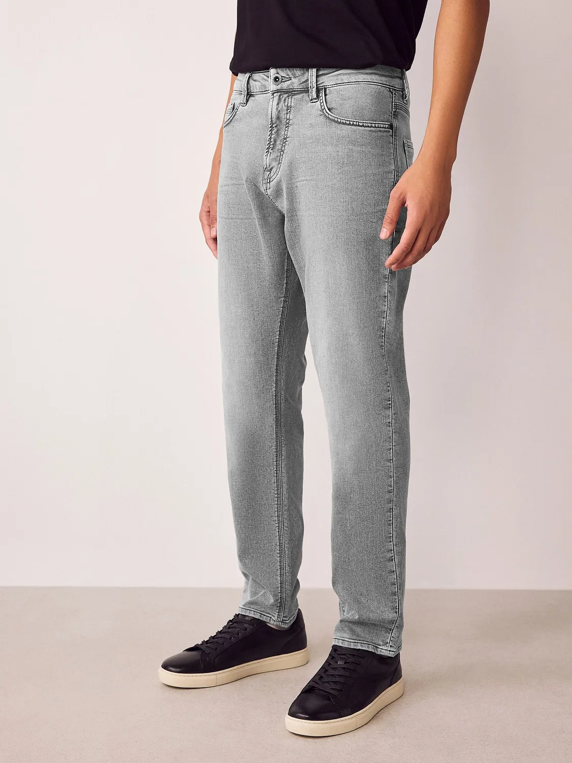 Джинсы скинни со стрейчем, Comfort Stretch Next, серый