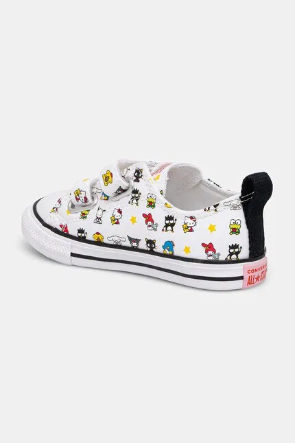 Кеды низкие Chuck Taylor All Star 2V Hello Kitty Converse, белый — фото 4