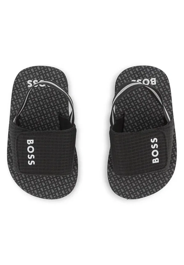 Детские мюли Boss Kidswear, черный — фото 4