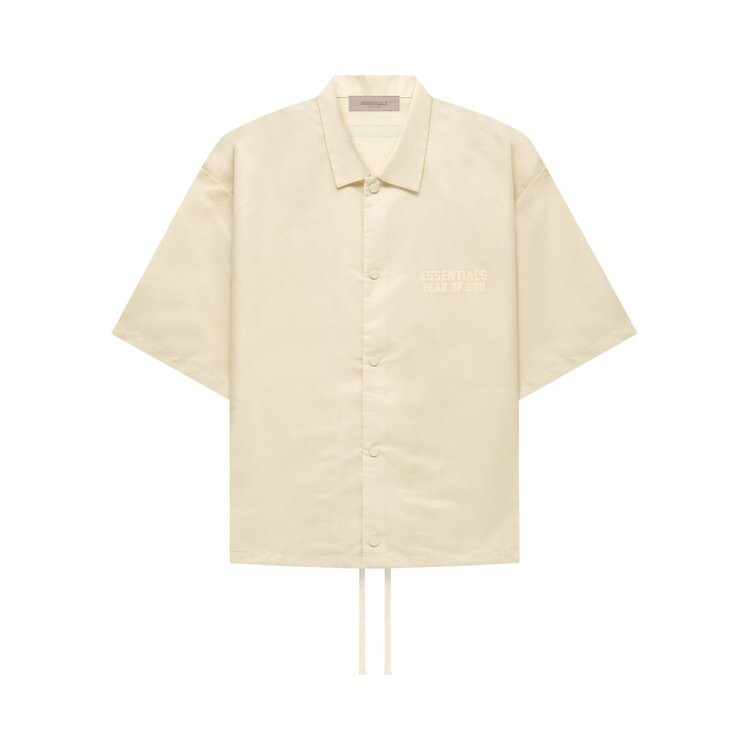 

Рубашка Fear of God Essentials Short-Sleeve Shirt 'Eggshell', белый