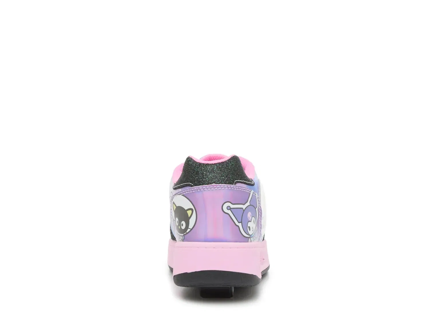 Кроссовки с колесиками Hello Kitty & Friends Kama Skate Shoe, Heelys, черно-розовые — фото 4