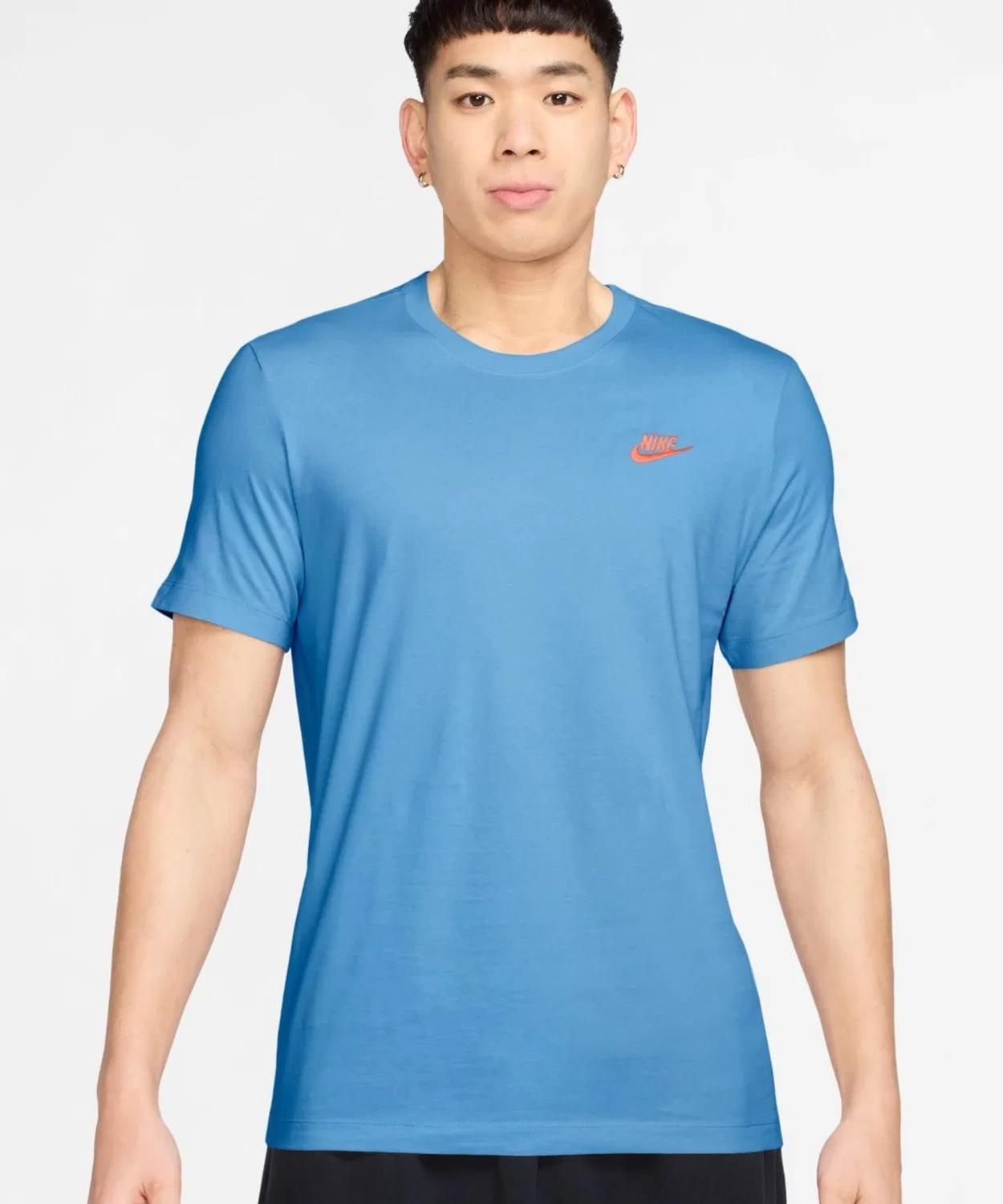 Мужская футболка с коротким рукавом Nike NSW Club NIKE, Saks Blue
