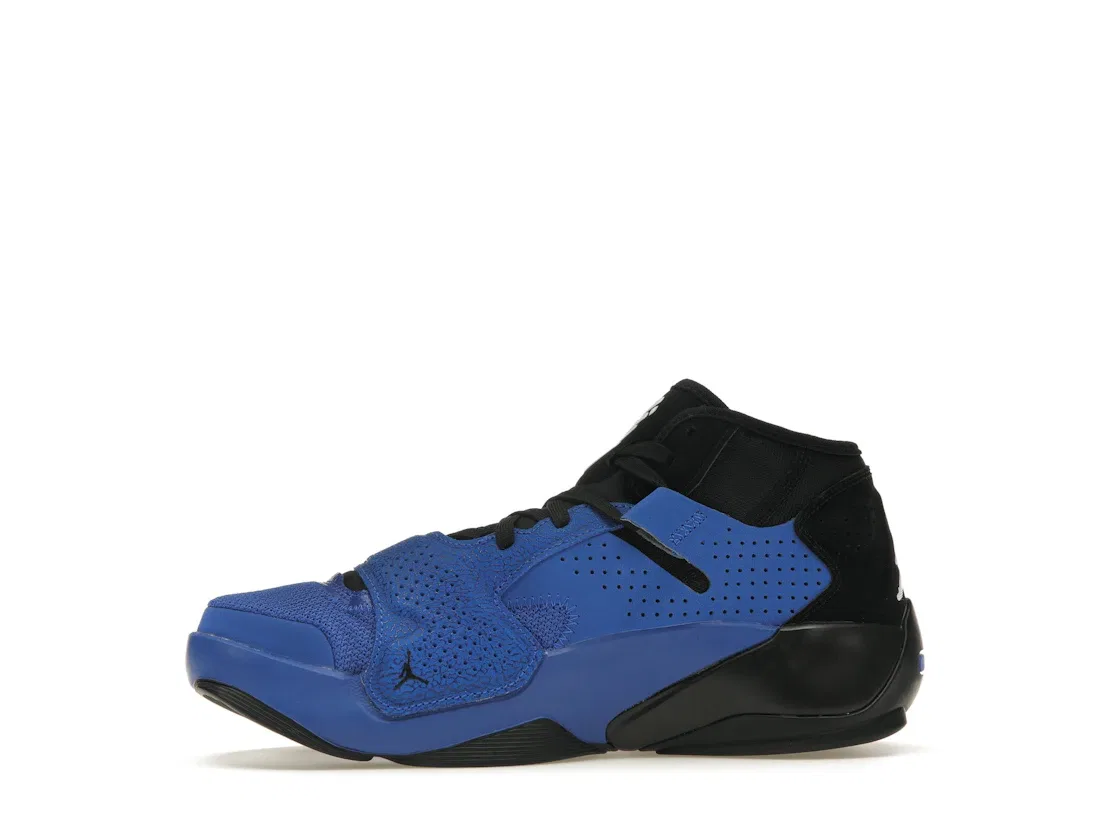 Детские баскетбольные кроссовки с высокой посадкой Jordan Zion 2 Jordan, Hyper Royal/Black/White — фото 3