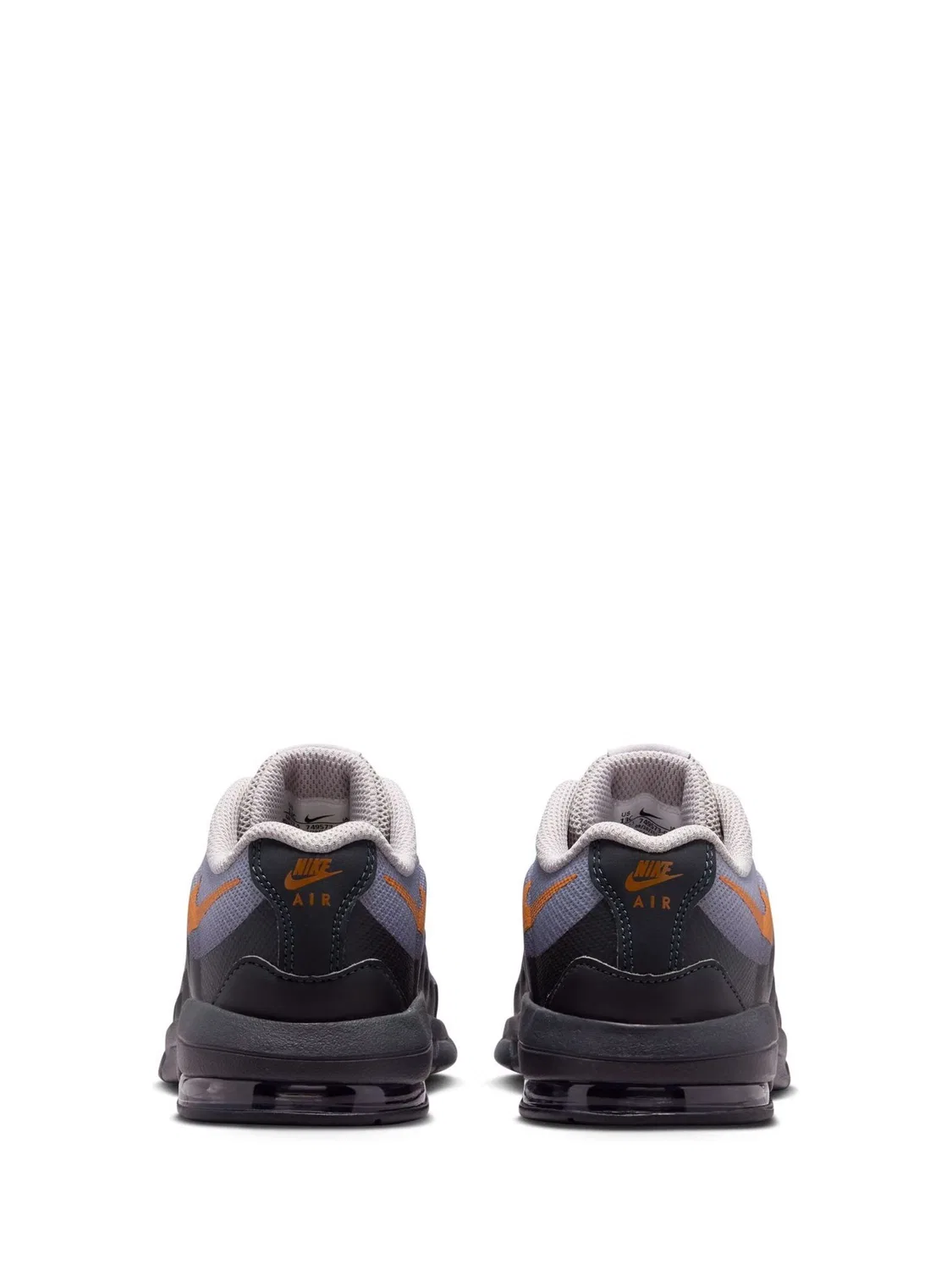 Кроссовки Nike Air Max Invigor, серый/черный/оранжевый — фото 4