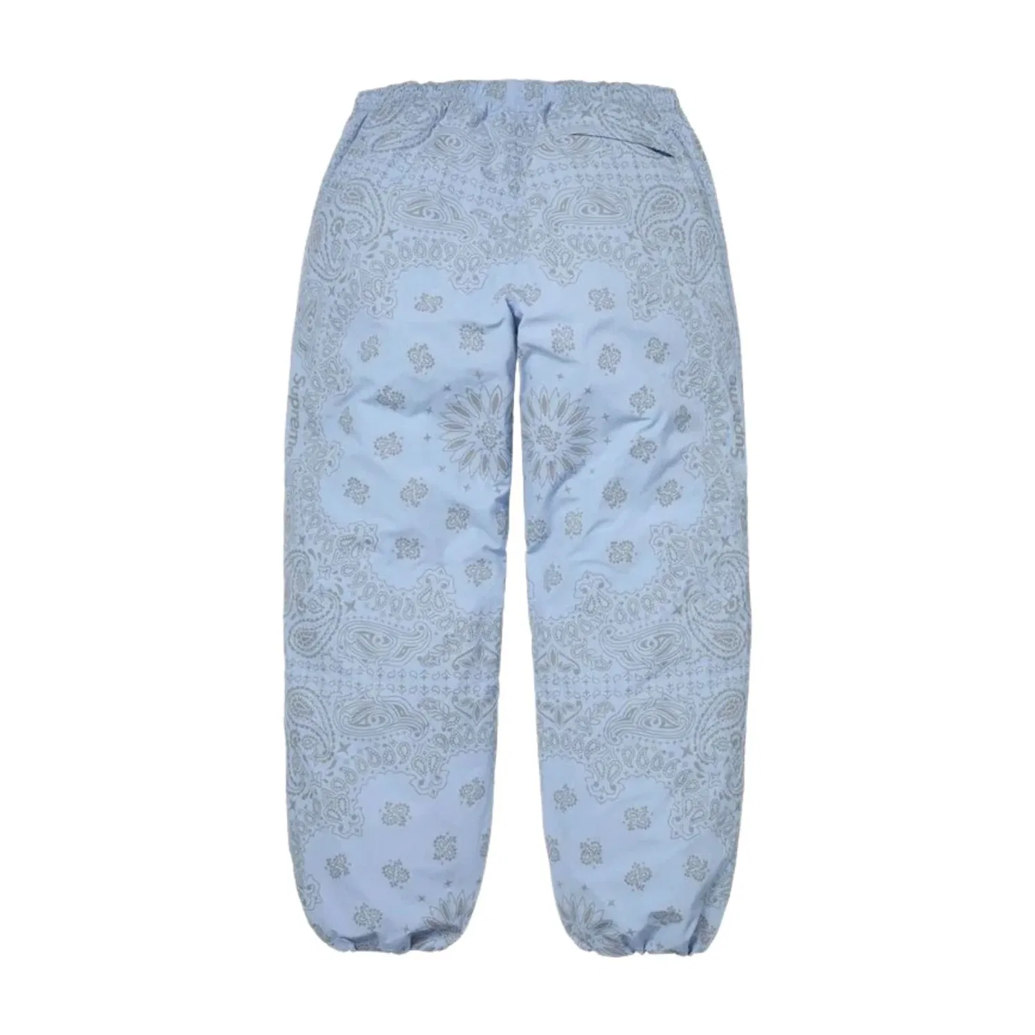 Мужские спортивные штаны с принтом Reflective Bandana Track Pant Supreme, синий — фото 3