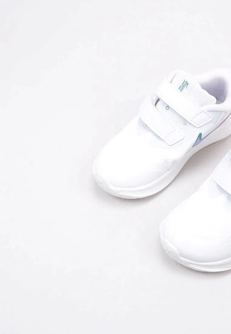 Детские кроссовки для мальчиков Star Runner 3 NIKE, White White Cobalt Bliss Pearl Pink — фото 4