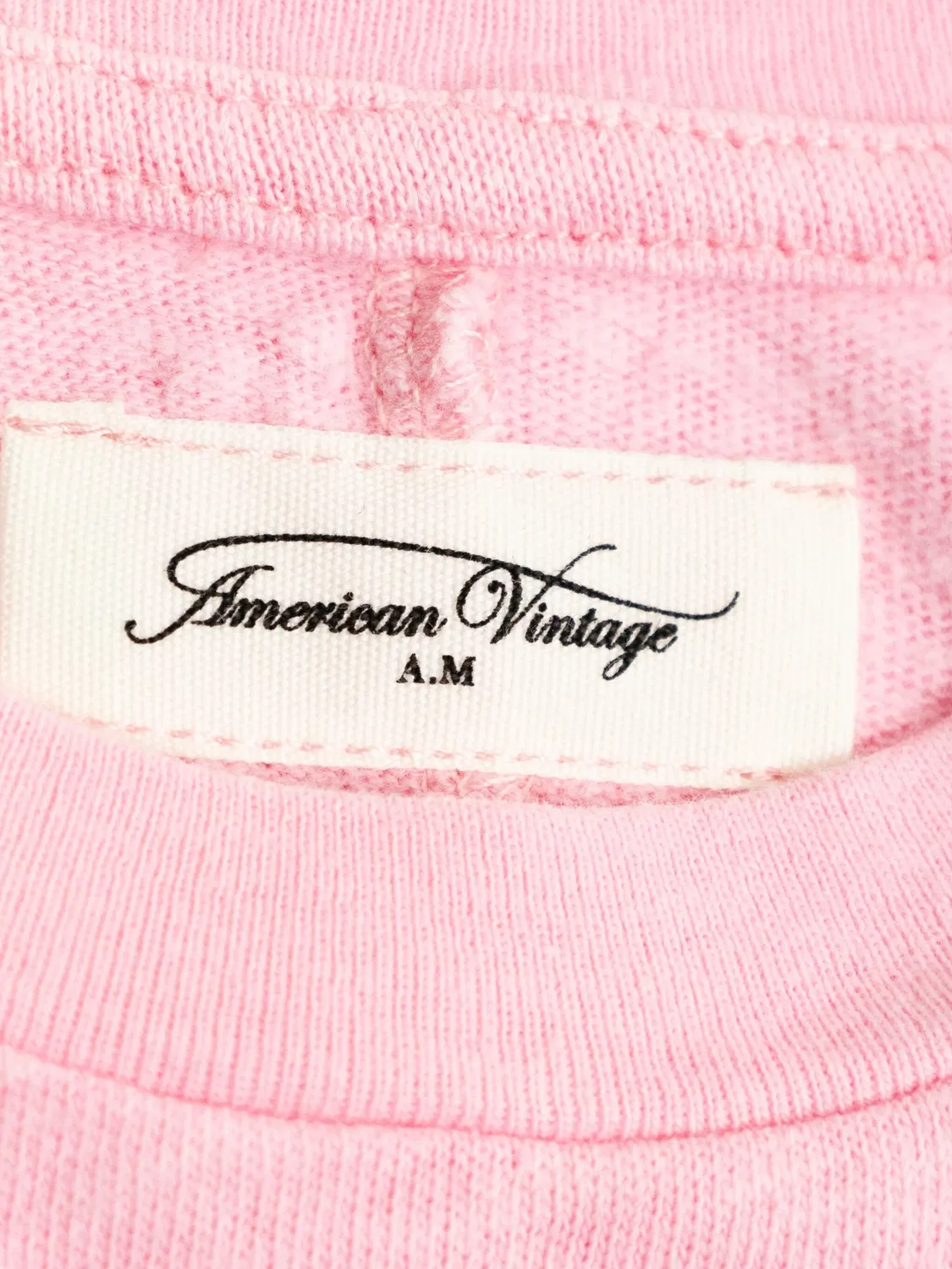Футболка с текстурой слеб American Vintage, розовый — фото 2