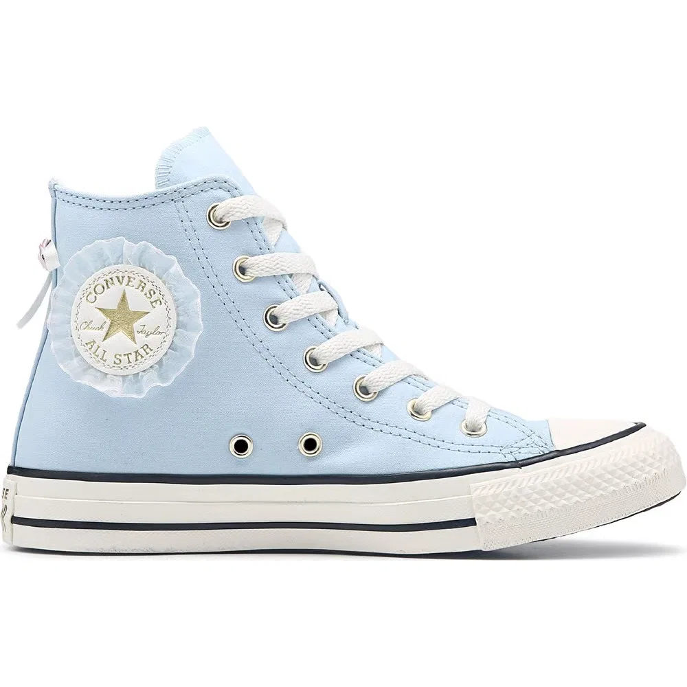 Детские высокие кроссовки Chuck Taylor All Star 1V Converse, Clear Skies/White — фото 2