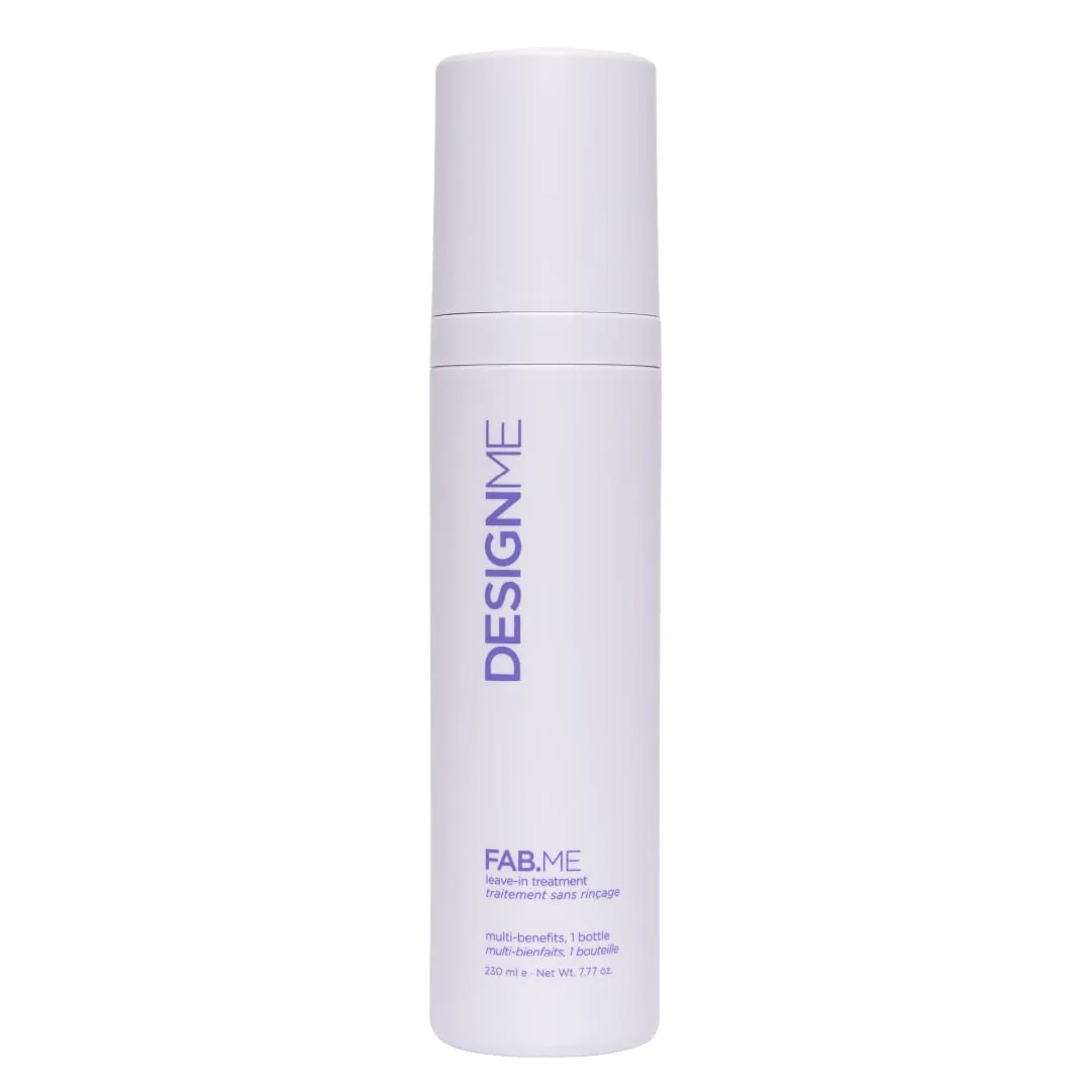 FAB.ME Leave-In Treatment от DESIGNME | Многофункциональный кондиционер без смывания для вьющихся волос | Легкий спрей-кондиционер для сухих волос | Спрей для послушности и контроля Design.Me