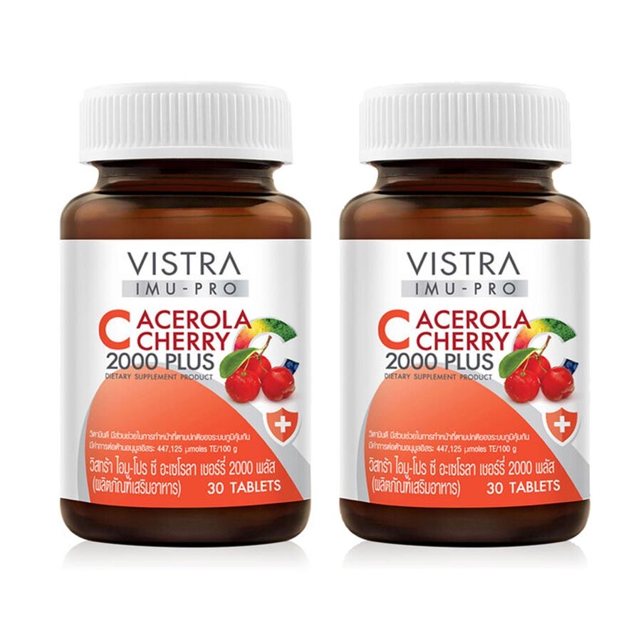 

Добавка Vistra IMU-PRO C Acerola Cherry 2000 Plus, 2 ,fyrb 30 таблеток