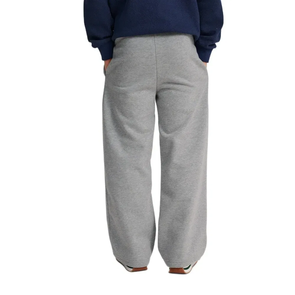 Брюки свободные широкие Loose Wide Leg Bee Hummel, серый — фото 2