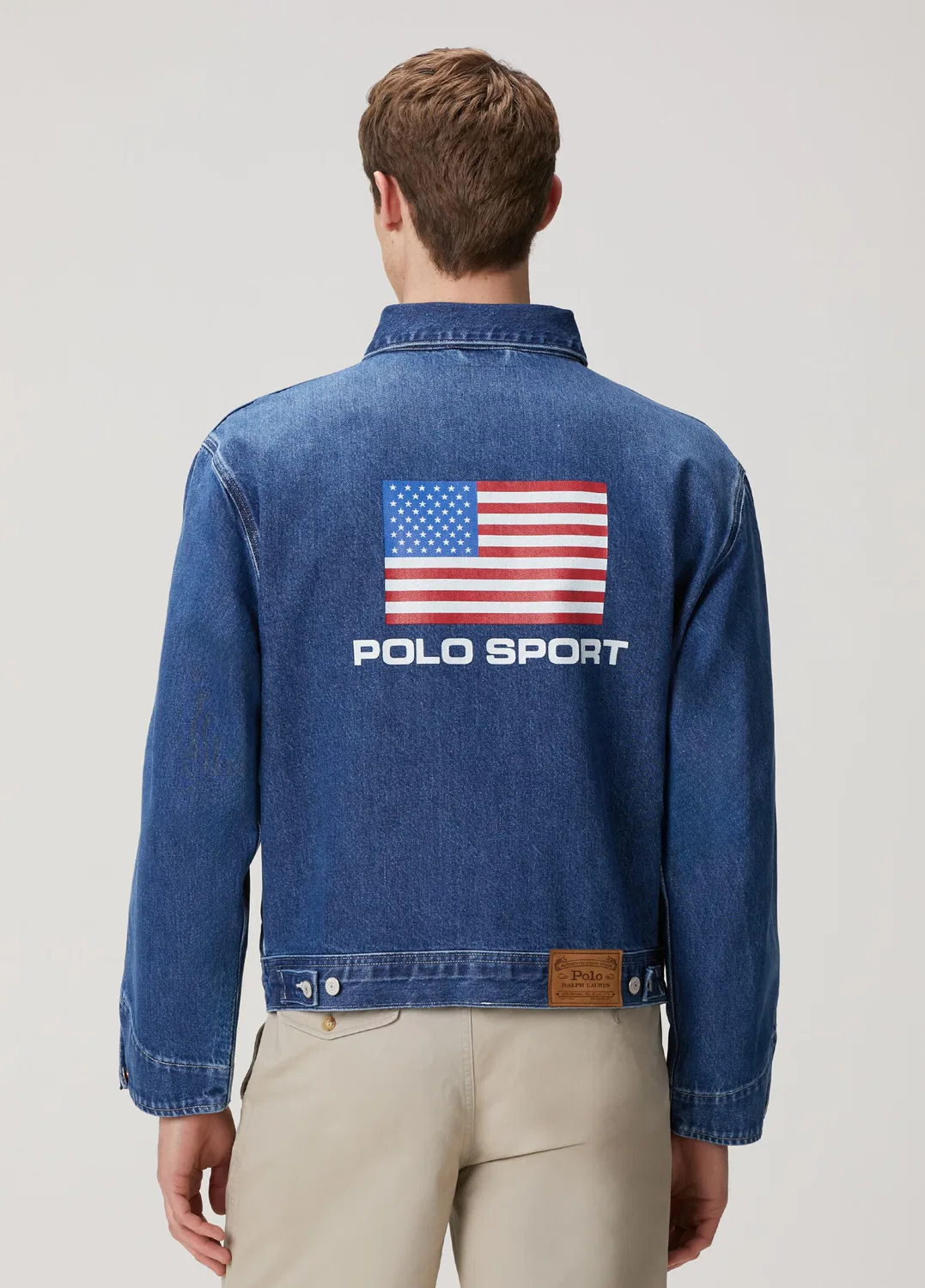 Джинсовая куртка Polo Ralph Lauren, синий — фото 4
