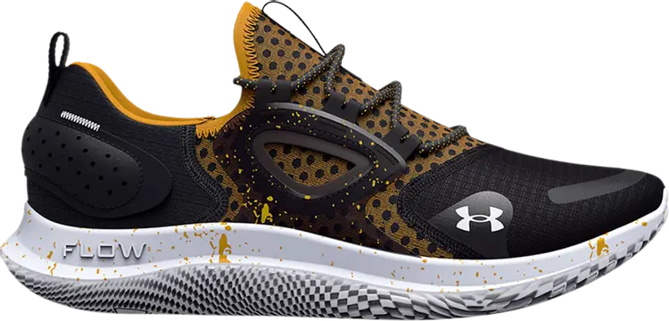 

Кроссовки Under Armour Wmns Flow Velociti MVMNT Black Cruise Gold, черный