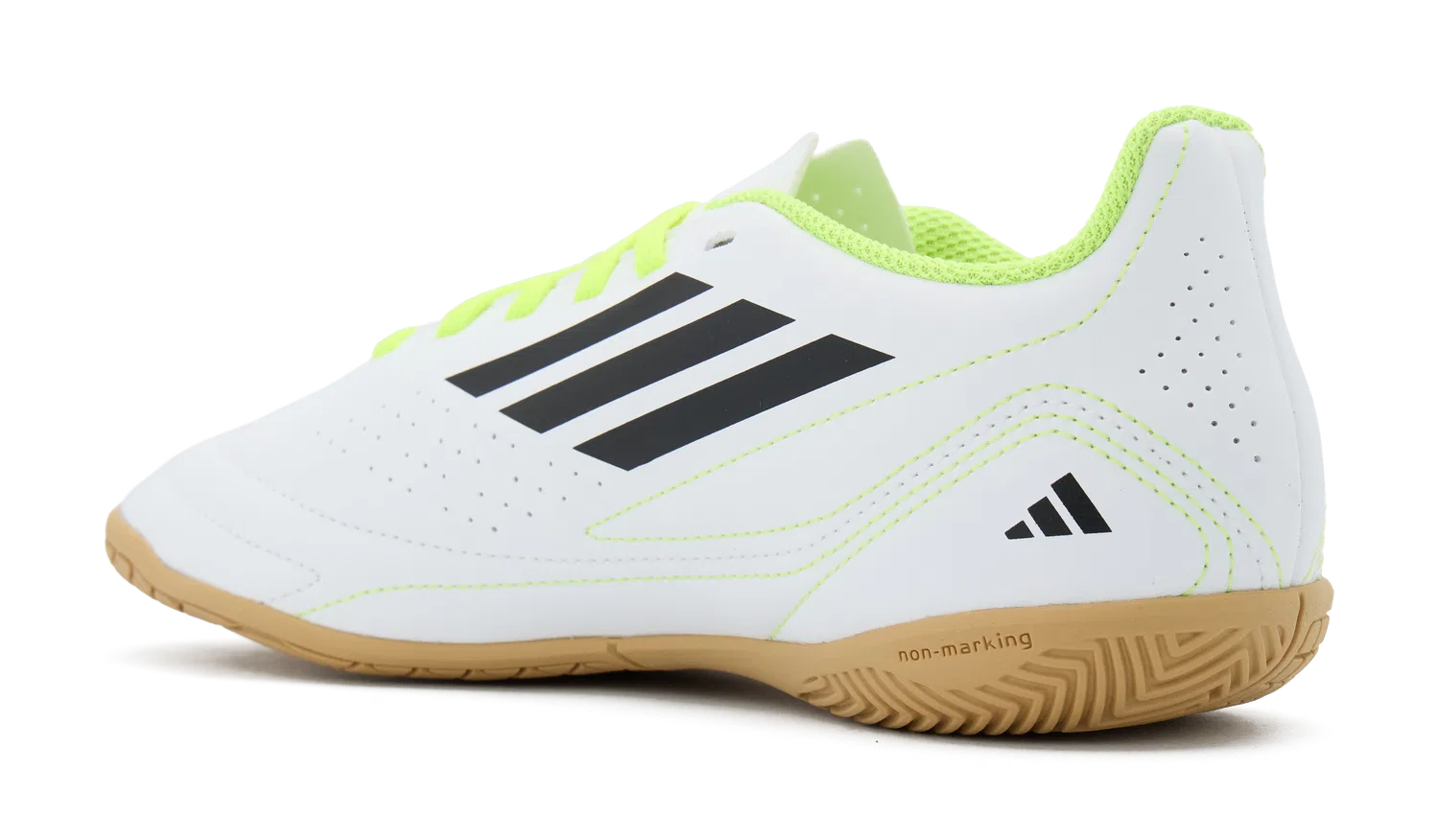Детские футбольные бутсы Adidas Deportivo III IN J, белый — фото 3