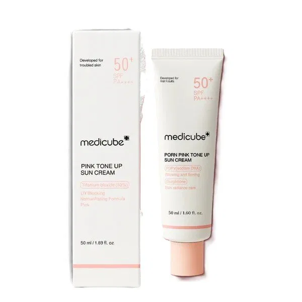 Антивозрастной крем для лица SPF 50+ PA++++ PDRN Pink MEDICUBE, 50 мл