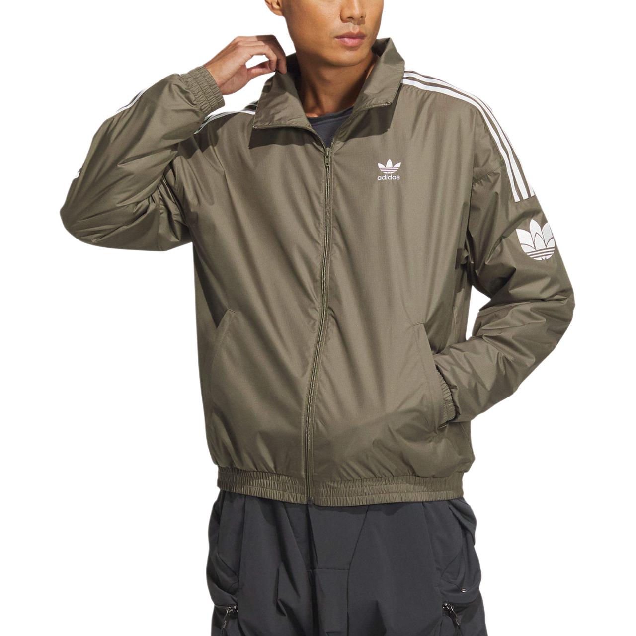 

RETRO TREFOIL Куртка Унисекс Оливковый Зеленый Adidas Originals