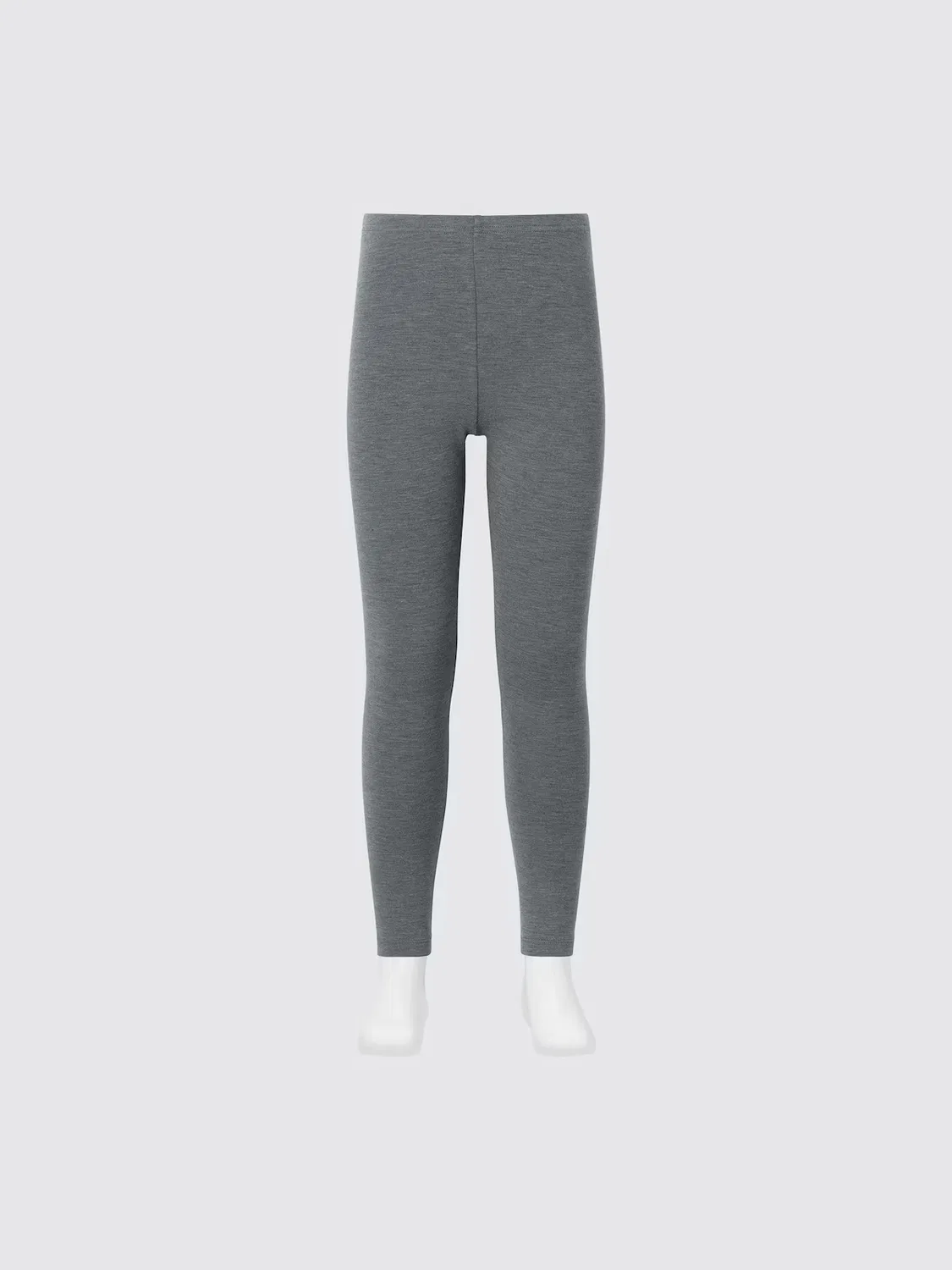 Леггинсы Uniqlo, детские, термо, темно-серый