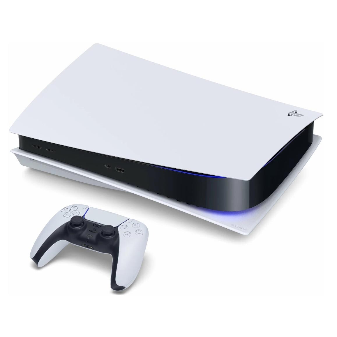 Игровая консоль Sony Playstation 5 Standard Edition с дисководом и двумя геймпадами, 825 ГБ, белый — фото 4