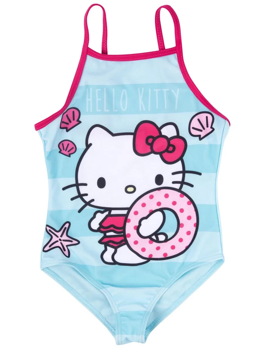 Купальник Hello Kitty "Summer Love" синего цвета — фото 4