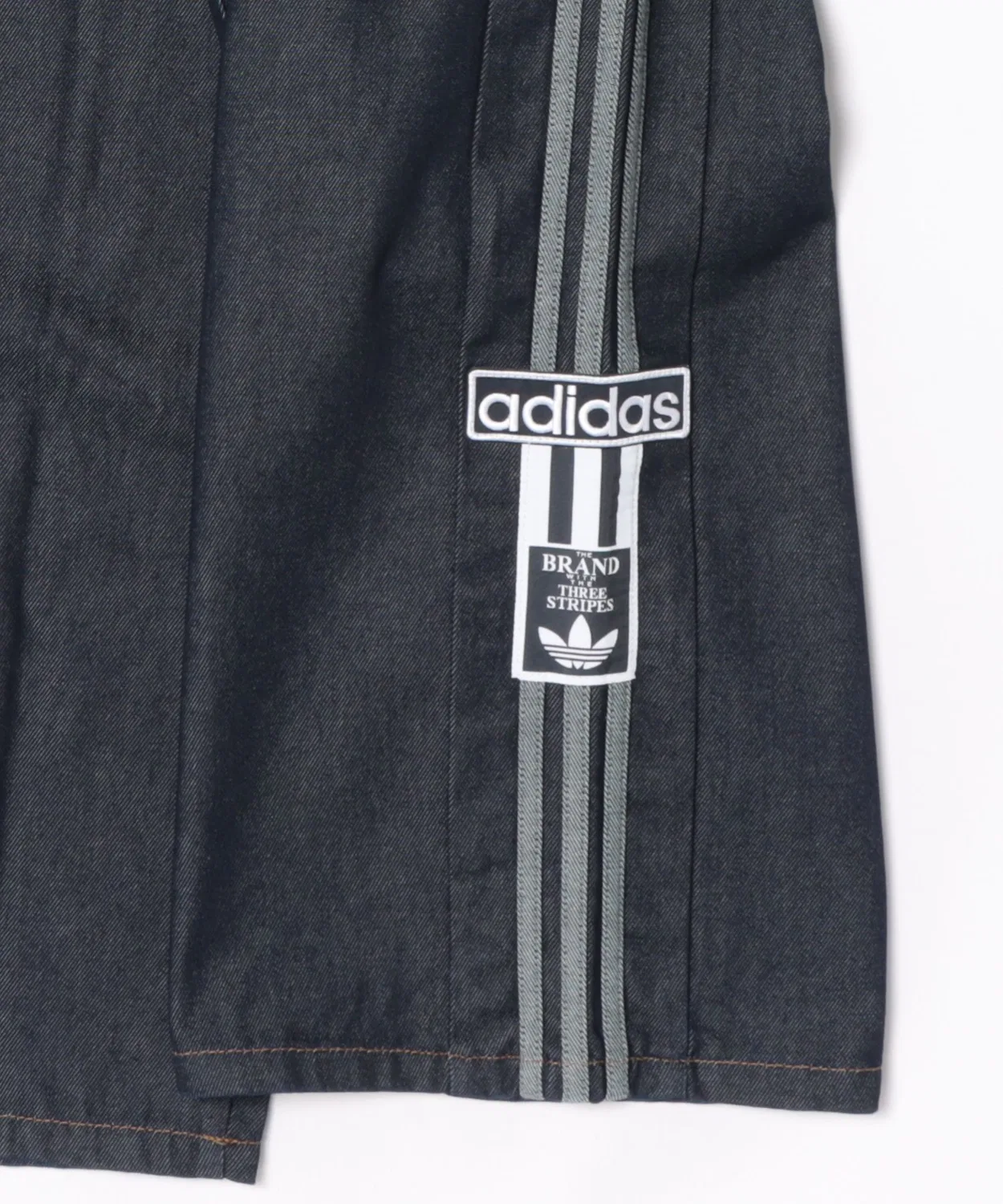 Женские джинсы свободного кроя с широкими штанинами Adibreak Denim Pant Adidas, Indigo Denim — фото 3